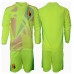 Maillot de foot Belgique Gardien Extérieur vêtements enfant Europe 2024 Manches Longues (+ pantalon court)